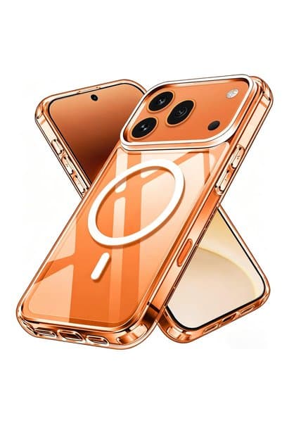 Rivor Honor 600 Pro Uyumlu Kılıf Kamera Yükseltili Magsafe Şarj Özellikli Şeffaf Yüzey Sert Kapak
