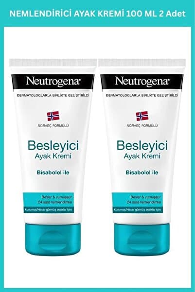 Neutrogena Nemlendirici Ayak Kremi 100 ML 2 Adet
