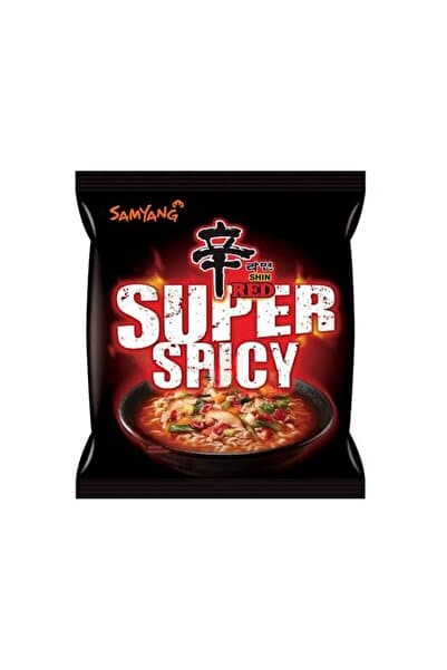 samyang Shin Red Super Spicy Instant Noodle halal 120g