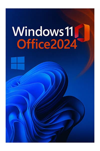PintiGames Windows11 Pro ve Office2024 Pro Plus Dijital Lisans Anahtarı Kalıcı 32&64 Bit Ömür Boyu Kullanım