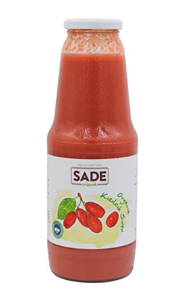 Sade Organik Kızılcık Suyu 1000 gr