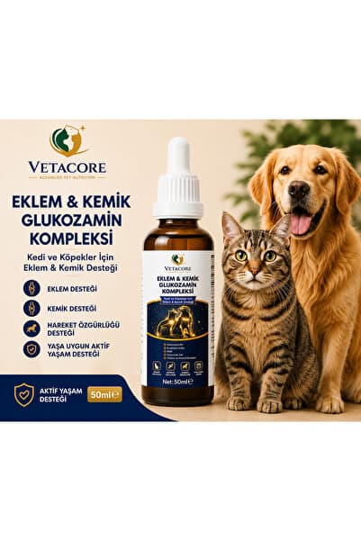 Kedi ve Köpekler için Eklem Sağlığı Destekleyici,Güçlendirici,Glukozamin Sağlık Ürünü Hip&Joint 50 Ml