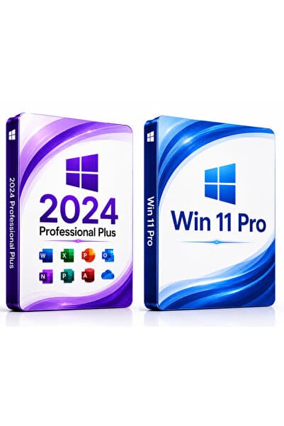 PintiGames Office2024 Professional Plus Dijital Lisans Anahtarı Kalıcı Key & Windows11 Pro Dijital Lisans Anahtarı Kalıcı Key 32&64 Bit Ömür Boyu Kullanım