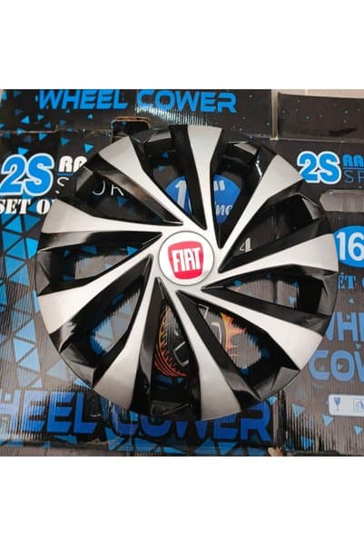 Universal 13 inç Fiat Palio / Tempra / Tipo / Siena / Uno / Tofaş Uyumlu Jant Kapağı 4'lü Takım Amblem Hediyeli
