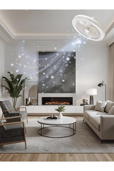 Huzur Elektrik Hzr Fanlı Uzaktan Kumandalı Led Ampul E27 30w