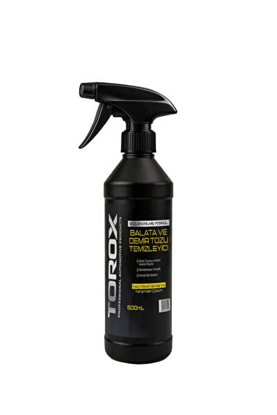 TOROX Balata ve Demir Tozu Temizleyici Sprey 500 mL Direkt Kullanım