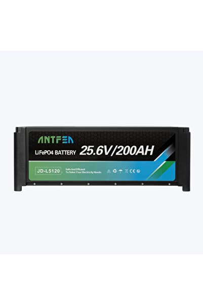Antfea L5120 25.6V 200Ah İstiflenebilir Lityum Akü LiFePo4