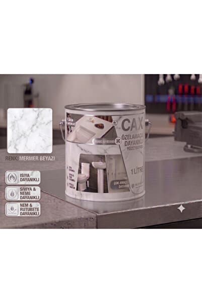 caxcolors CAX Dayanıklı Özel Yüzey Boyası 1 L - Su , Nem ve Isı Dayanımlı Fayans & Lavabo Boyası