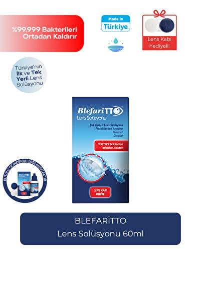 BLEFARİTTO Lens Solüsyonu 60 ml