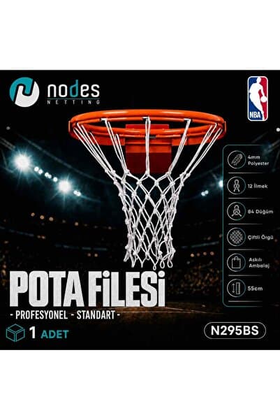 Nodes Basketbol Pota Filesi Ağı - Profesyonel - 1 Adet - Sadece File