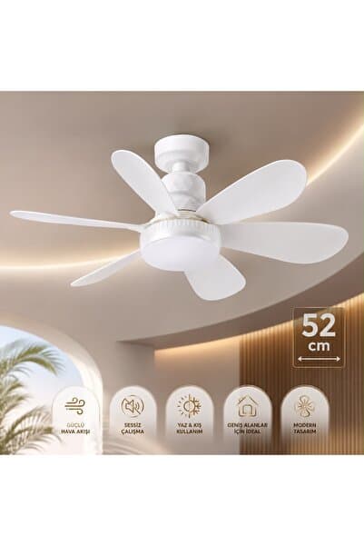 Cata CT-1154 62W Lodos Fan Led Kumandalı Işıklı Tavan Vantilatörü