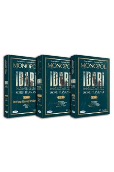 Monopol Yayınları İdari Hâkimlik Açıklamalı Soru Bankası 13. Baskı