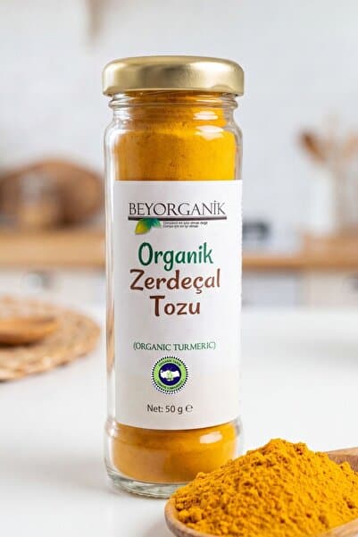 BEYORGANİK Organik Zerdeçal (Öğütülmüş) 50gr