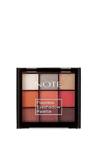 Note Cosmetics Flawless Eyeshadow Mat Ve Işıltılı Toz Göz Far Paleti - 02 Pastel Renkler