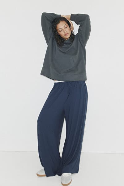 H&M Büzgü Bağlı Jarse Pantolon