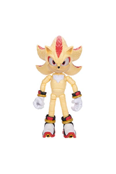 Genel Markalar Sonic The Hedgehog 3 Filmi Süper Shadow Aksiyon Figürü