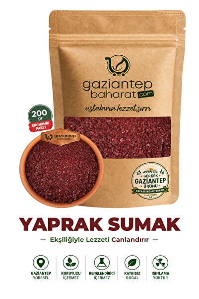 Gaziantep Baharat Sumak 200 gr