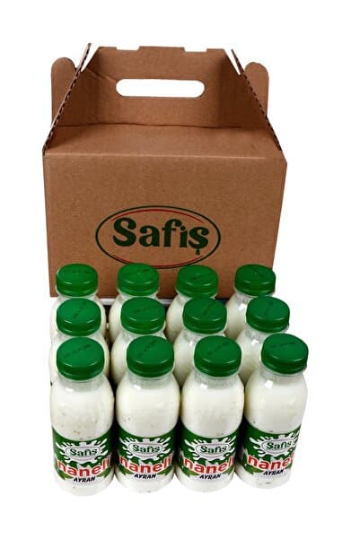 Safiş Ayran 275 ml Tam Yağlı Naneli 12 Adet