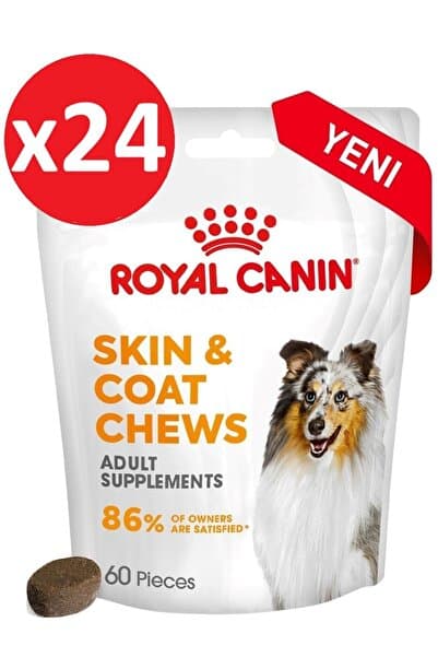 Deri ve Tüy Sağlığını Destekleyen Köpek Ödül Maması 240g*24 Paket