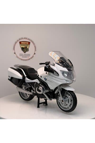 MSZ BMW R1250 RT 1:18 Ölçek (12cm) Diecast Model Motosiklet (Beyaz)
