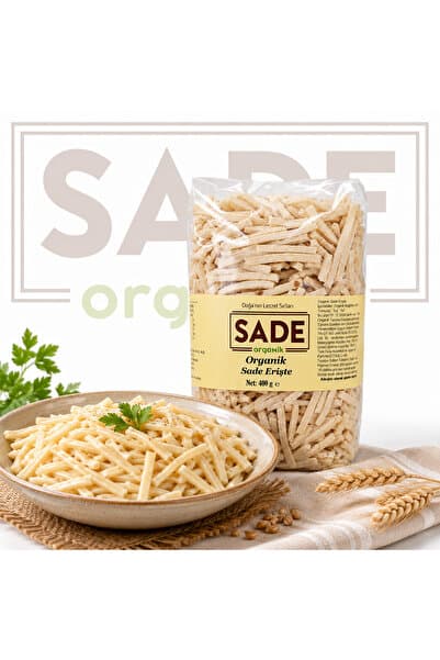 Sade Organik Sade Erişte 400gr