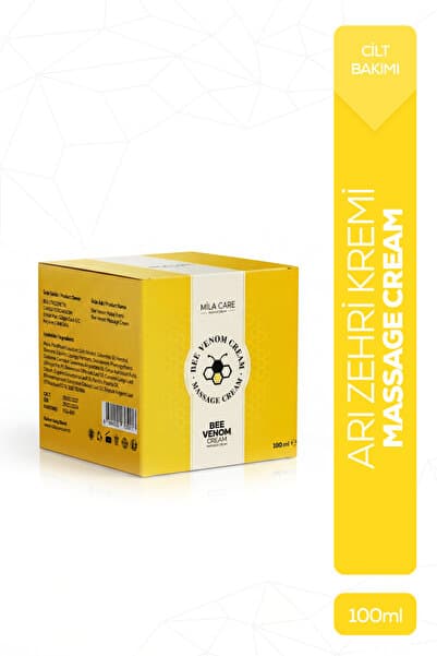 Mila Care Health&Beauty Bee Venom Arı Zehri Kremi 100ml