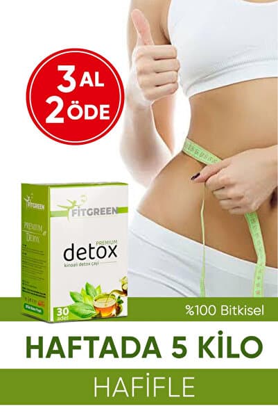 FİTGREEN Detox Çayı Form bitki çayı zayıflamak kilo.verme