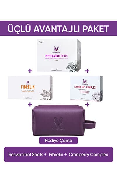 Vitisfera Özel Seri Üçlü Destek Seti + Çanta Hediye