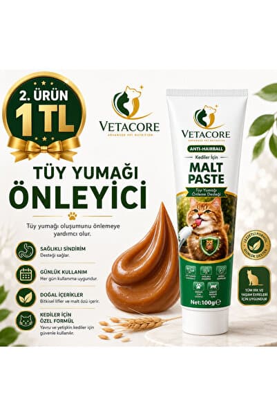 Tüy Dökme Engelleyici,Kusma ve Tüy Yumağı Engelleyici Sindirim Düzenleyici Kedi Macun Maltı