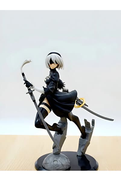 DEK NieR:Automata 2B (YoRHa No.2 Type B) 20 cm PVC Anime Figürü