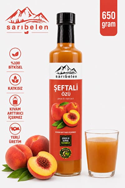 sarıbelen Şeftali Özü 650 g