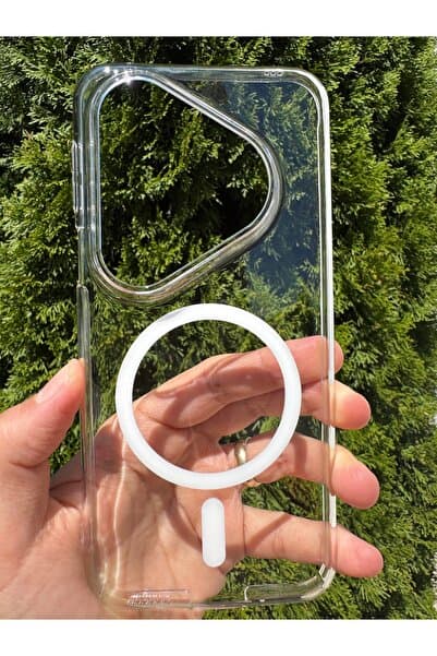 Deppo Trend Huawei Pura 80 Pro Uyumlu Kılıf İnce Sert Sararmaz Magsafe Kamera Korumalı Koruyucu Dayanıklı Transparan Arka Kapak
