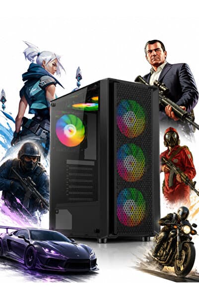 Zenix Gaming Zenix Stranger i5-2400 8GB Ram 240GB SSD R7-240 4GB Ekran Kartı Oyuncu Bilgisayarı