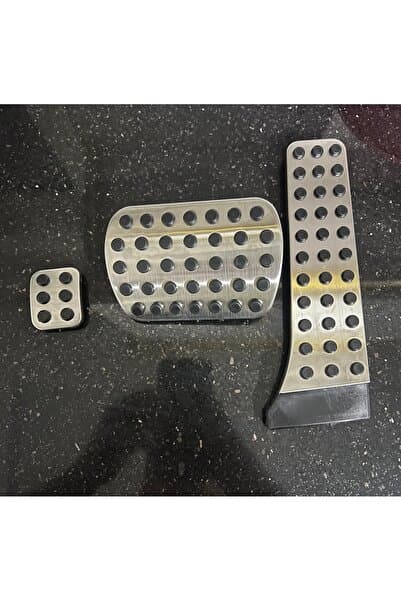 kaytaz MERCEDES PEDAL SETİ ÇELİK KROM W204 W212 W207 W211 W210 ÜZERİNE GEÇMELİ