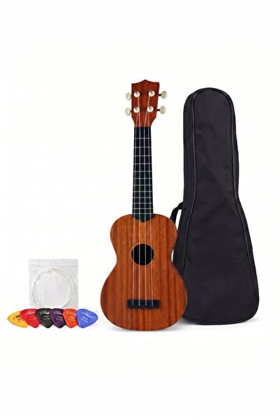 Gonzales Soprano 4 Telli Ukulele Maun Görünümlü Kapak