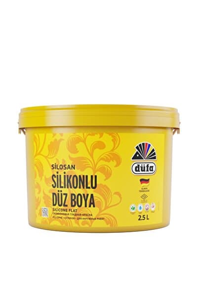 Düfa Silikonlu Düz Dış Cephe Duvar Boyası 2.5 L