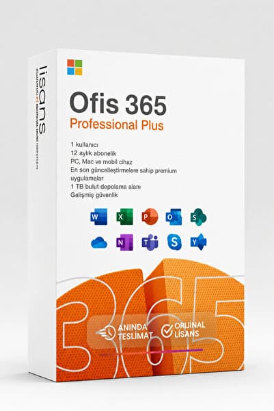 PintiGames Office365 Pro Plus Dijital Üyelik 1 Yıl 5 PC Etkinleştirme Word - Excel - PowerPoint 2026