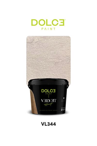 dolce boya Dolce Velvet Effect — Süet Dokulu Dekoratif Boya, Kadife Efekt Duvar Boyası