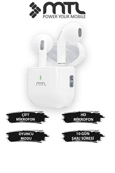 MTL Bluetooth Kablosuz Silikonsuz Kulaklık Ios ve Android Uyumlu