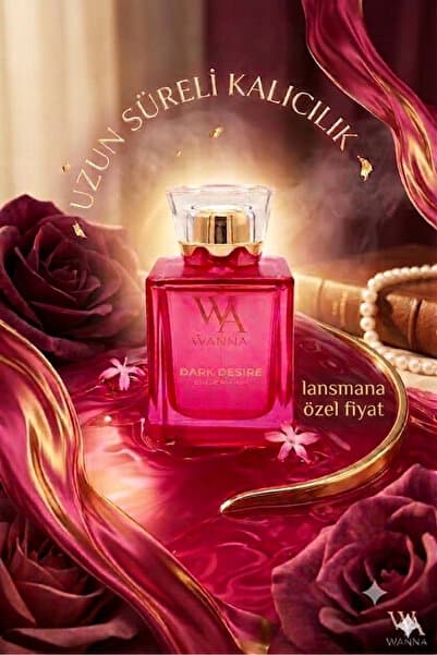 WANNA Dark Desire 100 ml Eau de Parfum Kadın Parfümü – Niş, Baştan Çıkarıcı & Ultra Kalıcı Lüks Koku