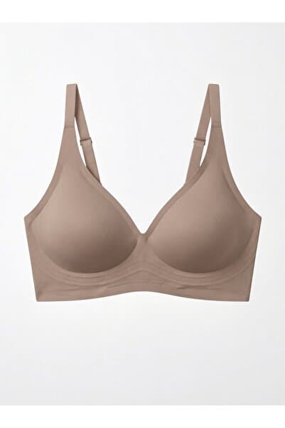 Shiron Sportswear&Company Seamless Bra - Pure - Lazer Kesim Dikişsiz Balensiz Ayarlanabilir Askılı Kadın Sütyen