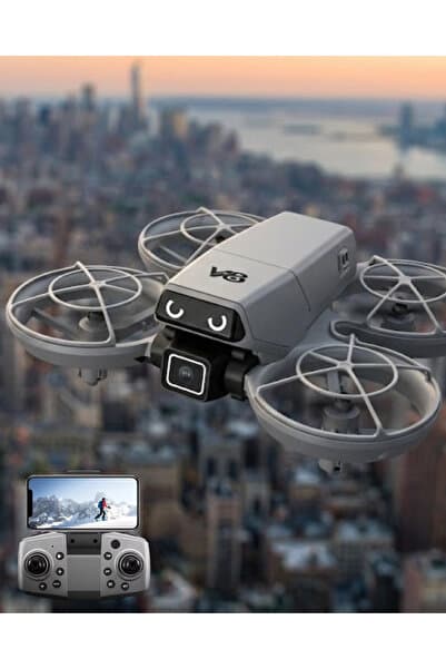 renklime Mey İthalat® APP Kontrollü Kameralı Mini Drone Headless Mod Özellikli