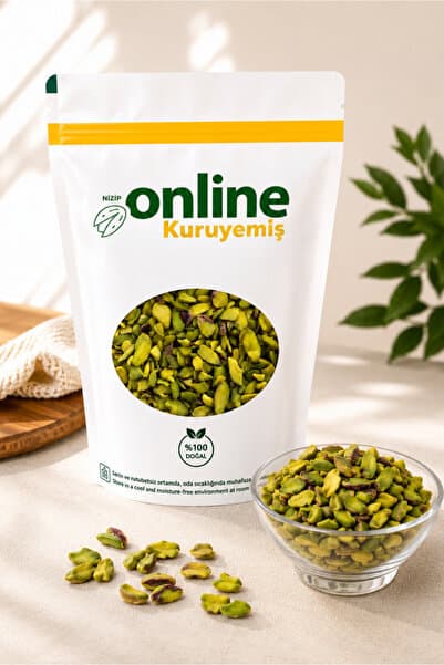 Nizip Online Kuruyemiş File Antep Fıstığı - Yeşil Boz Fıstık - Yeni Mahsul - 50 gr