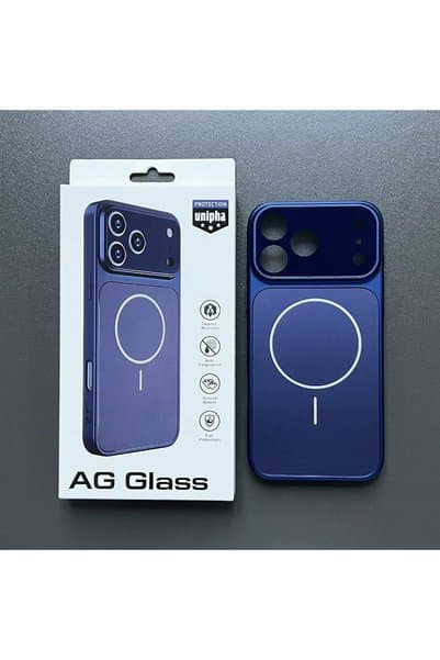 WOTOBEUS iPhone 14 ProMax Uyumlu 17 Pro Max Görünümlü Çevirici Kamera Korumalı MagSafe Destekli Kılıf