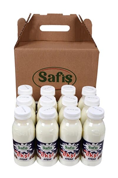Safiş Ayran 275 ml Tam Yağlı Ekşi 12 Adet