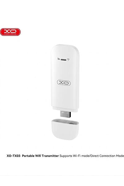 Xo TX03 4G LTE Taşınabilir Mobil Wifi Router | Türkiye Imeı Kayıtlı Avrupa Versiyonu Hotspot, USB Güçlü Cep Tipi Kablosuz Dağıtıcı, Ev, Ofis ve Seyahat Uyumlu Çoklu Cihaz Destekli Mini Modem