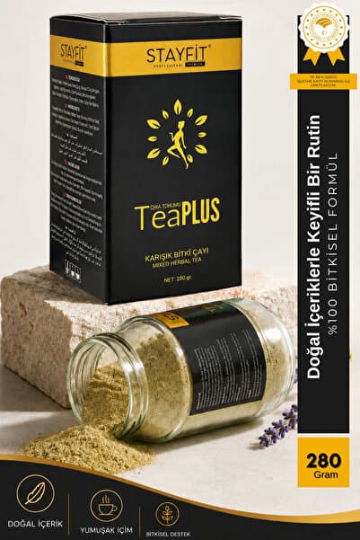 STAYFİT Tea Plus 45 Günlük Karışık Bitki Çayı 280 gr