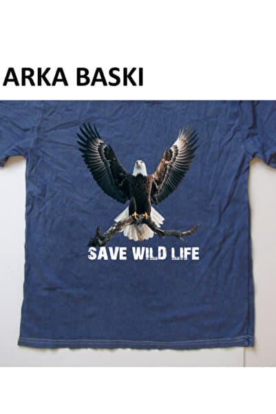 mAddog SAVE WILD LIFE "eagle" 2 / BÜYÜK BEDEN (relax Fit) 13xl 12xl 11xl 10xl 9xl 8xl 7xl 6xl 5xl 4xl 3xl