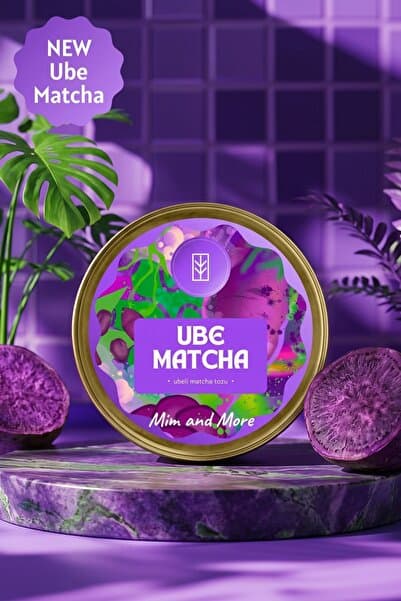 Mim and More Ube Matcha - Ubeli Superfood Matcha Tozu 25 g