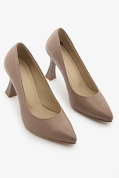 SAYL Zelor Vizon Hakiki Deri Stiletto